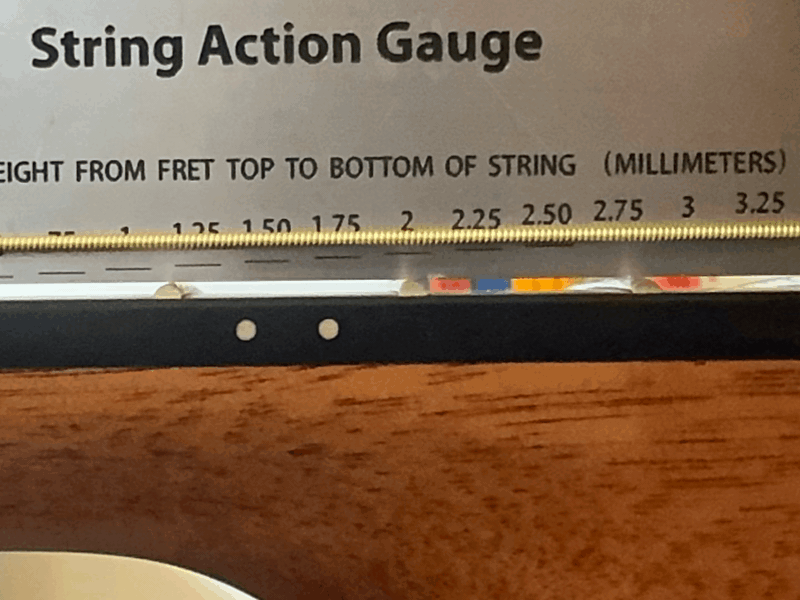 買吉他要注意什麼 吉他弦距測量工具 String Action Gauge