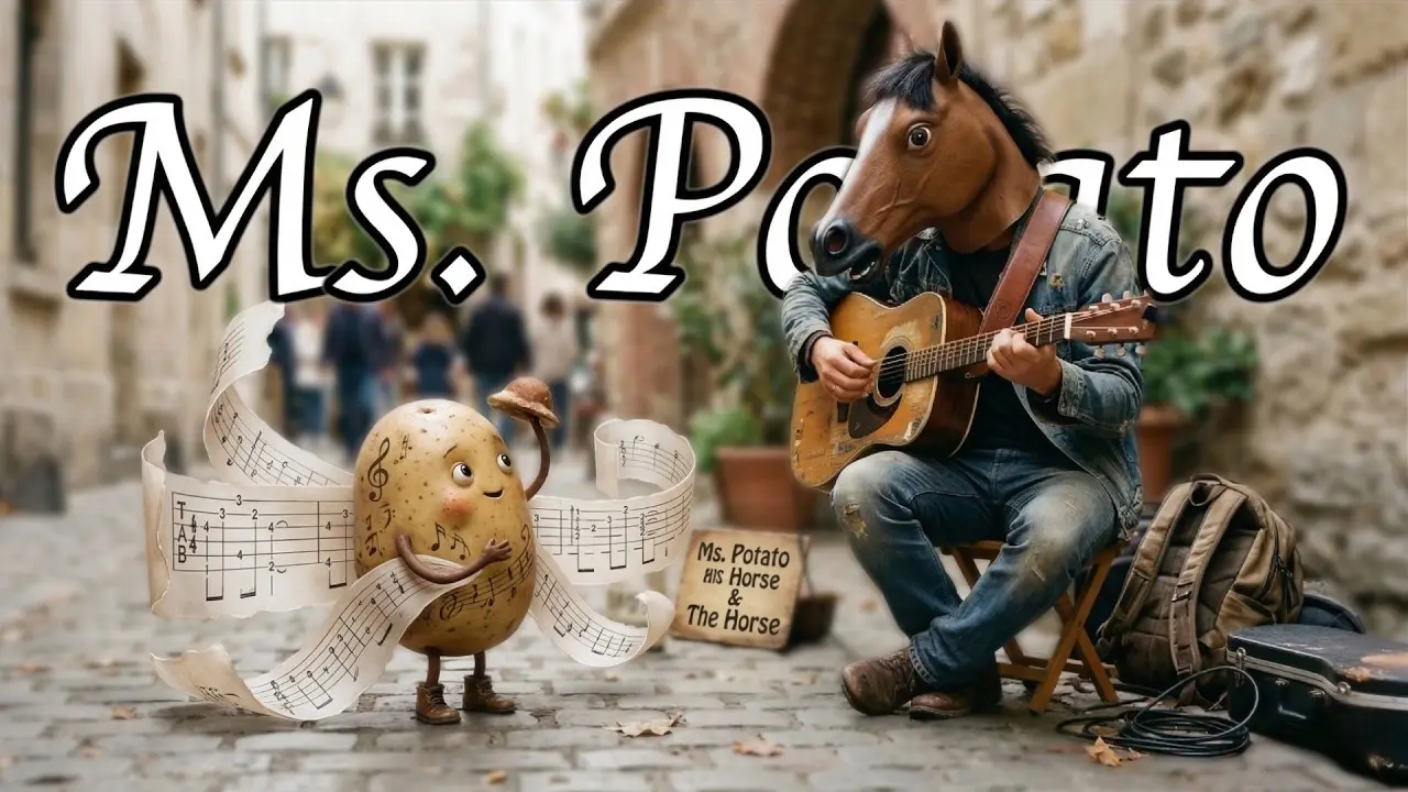 Ms. Potato吉他譜 指彈版｜沈蟲蟲&陳土豆 Fingerstyle Cover by 家緯家吉他坊