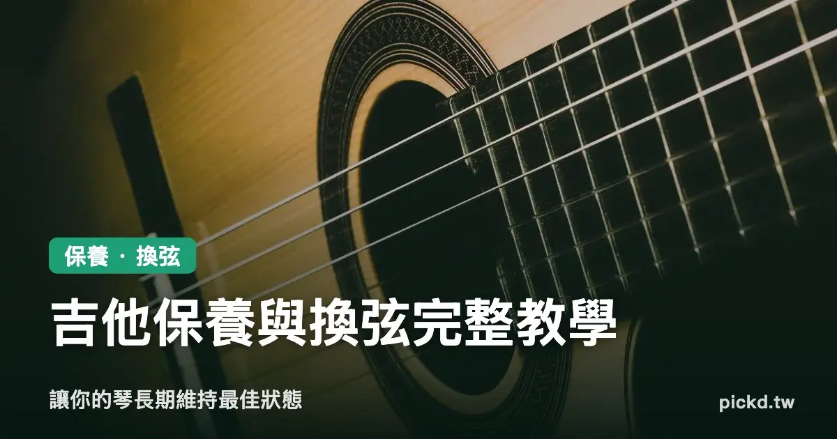 Pickd Guitar Maintenance String Cover