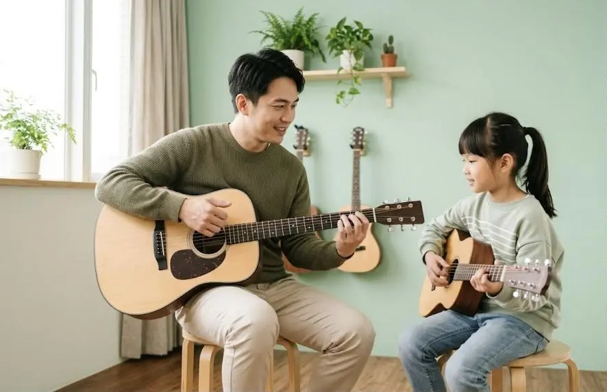 吉他老師推薦 老師慢速拆解示範