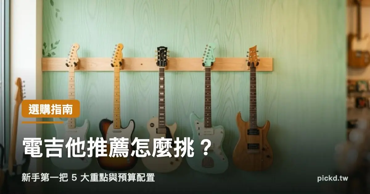 電吉他推薦 新手第一把 5 大重點與預算配置 家緯家吉他坊