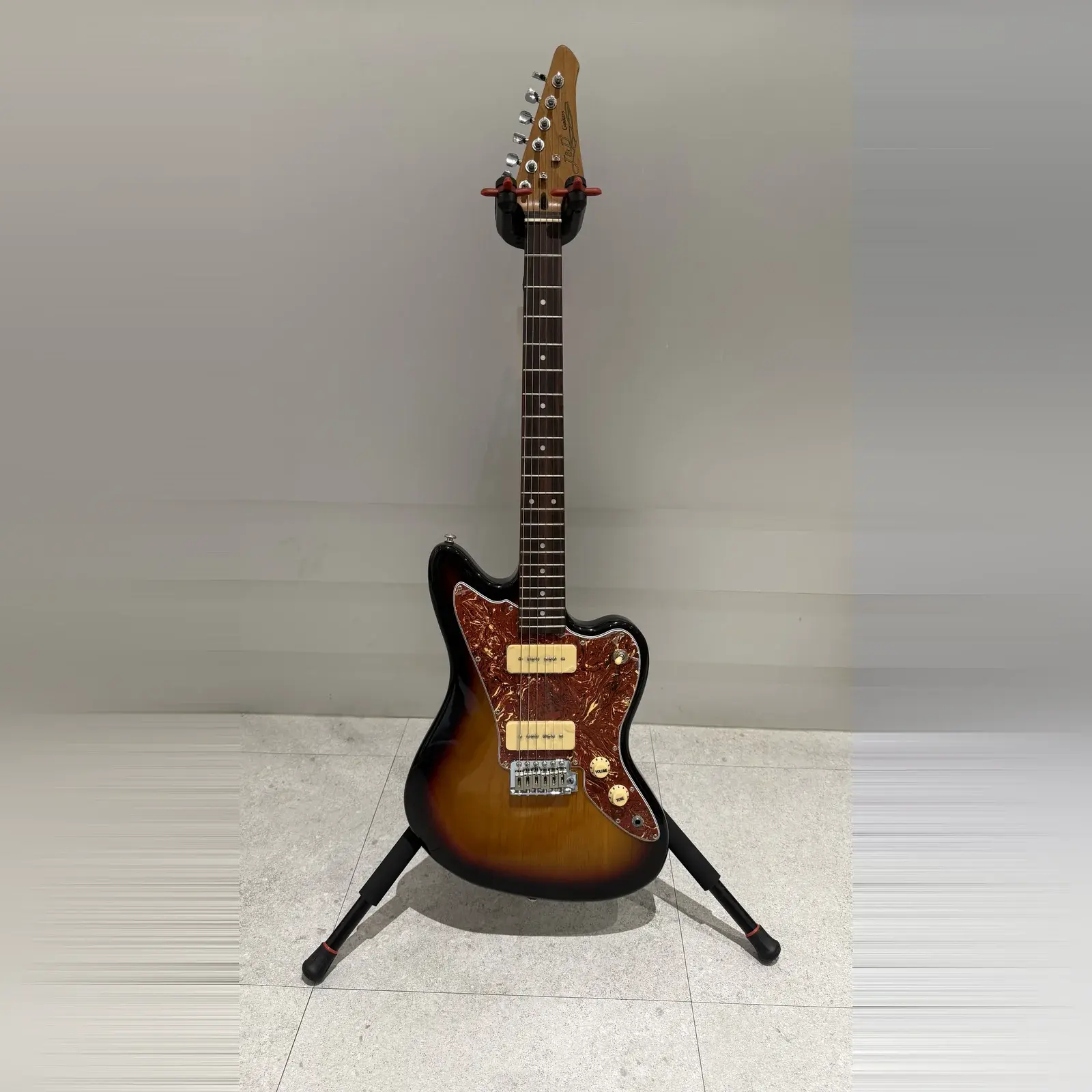 J&D JZ-RM80 電吉他 SS/RW 日落色 全身照