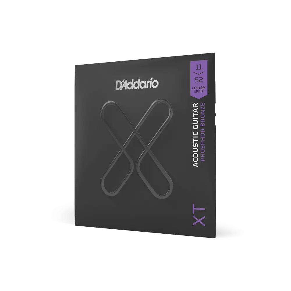 D'Addario XT 塗層磷青銅木吉他弦 XTAPB1152 弦徑 11-52 包裝盒
