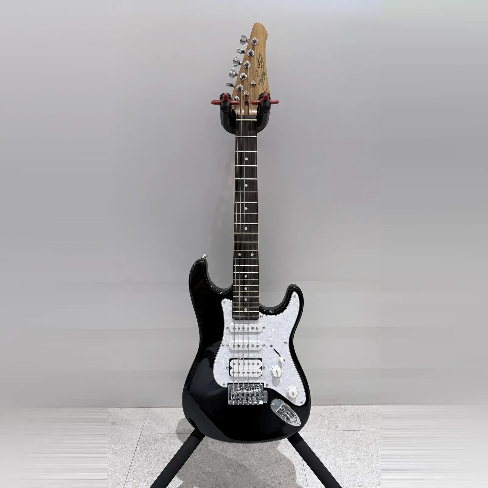 J&D ST-RM mini 電吉他 BK 黑色