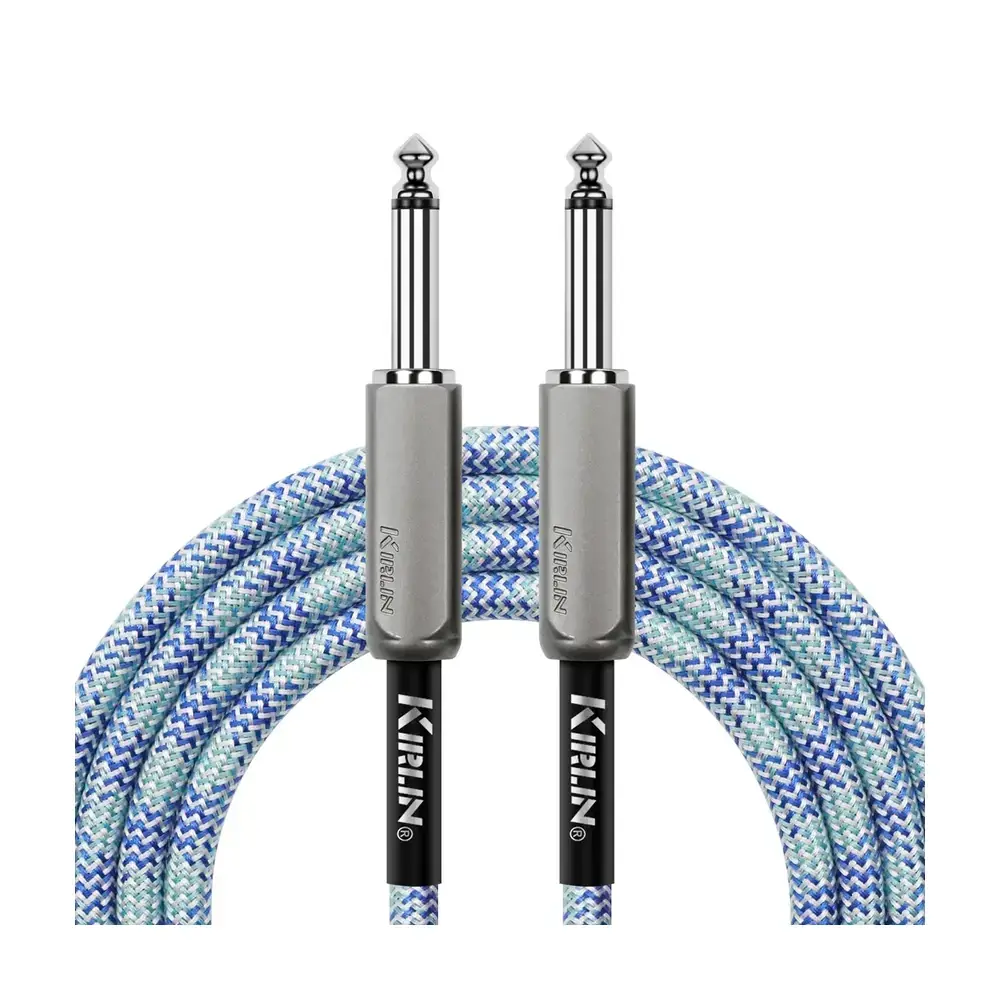 吉他導線推薦 KIRLIN IWE-221BM 編織樂器導線 6 種花色